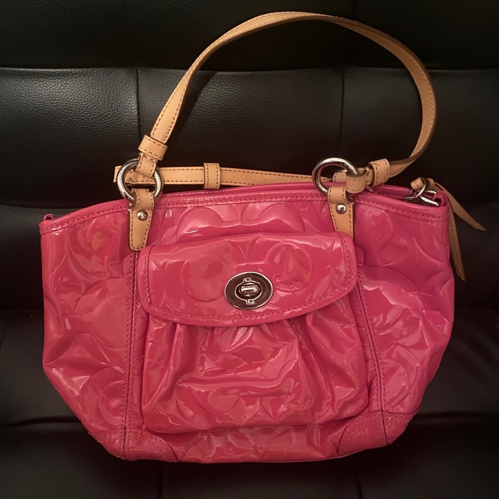 Coach Pink purse handbag